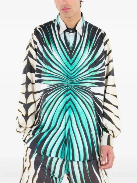 Риза Roberto Cavalli черно