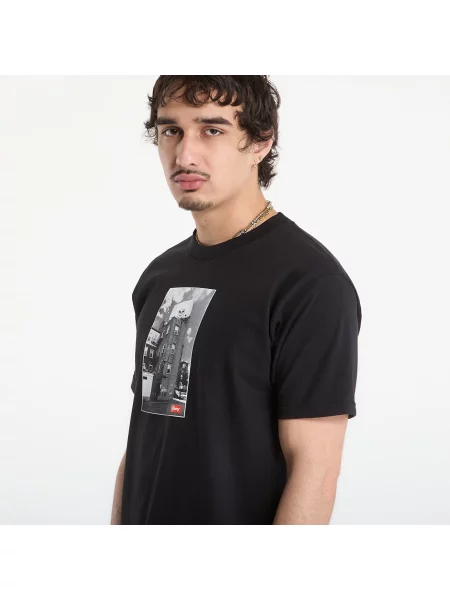 Tricou OBEY Boston Billboard Black L negru