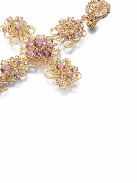 Auskarai Dolce & Gabbana geltona