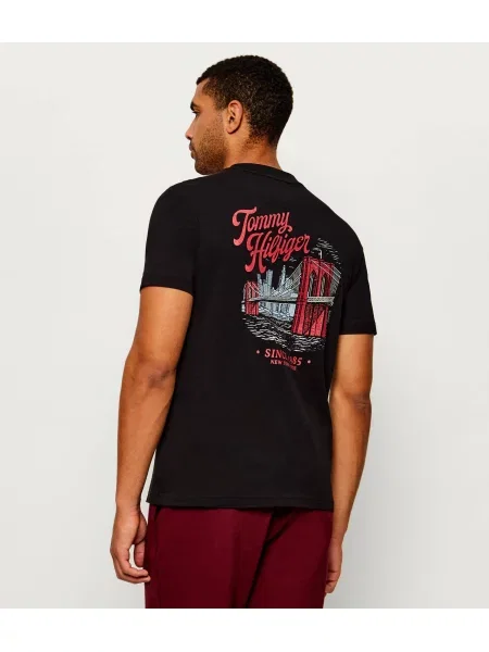 Tommy Hilfiger Póló fekete