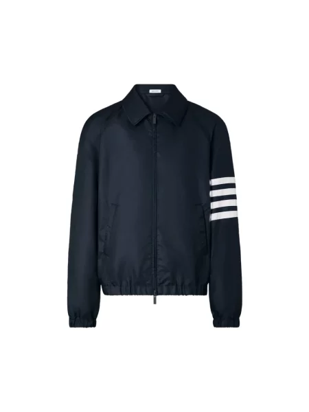 Kurtka Thom Browne niebieska