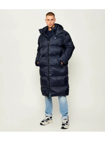 Calvin Klein Jeans Hosszú kabát kék