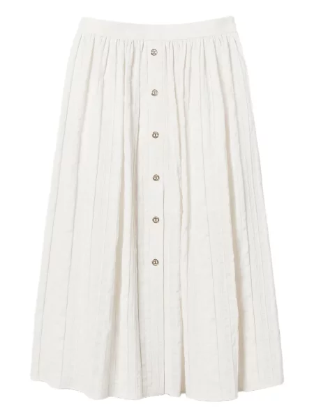 Fustă Twinset de in alb