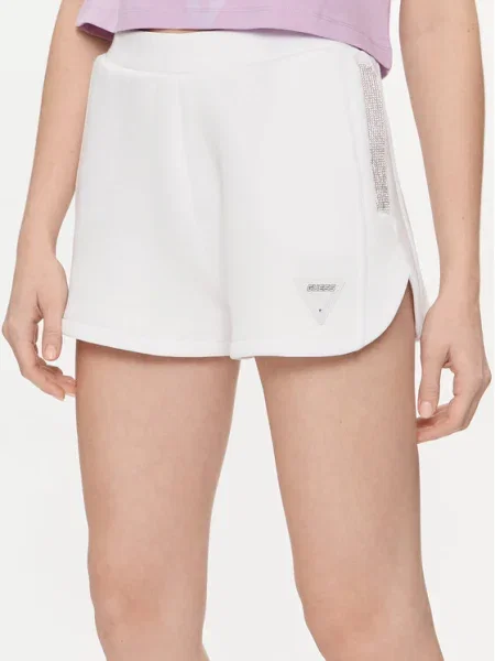 Pantaloni scurți Guess alb