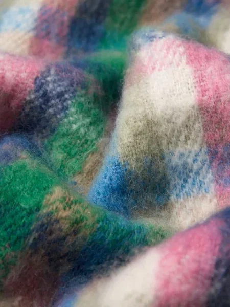 Szal z wzorem na całej powierzchni model Plaity Scarf' Barts zielona