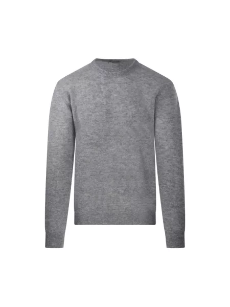 Sweter Altea wełniany szary
