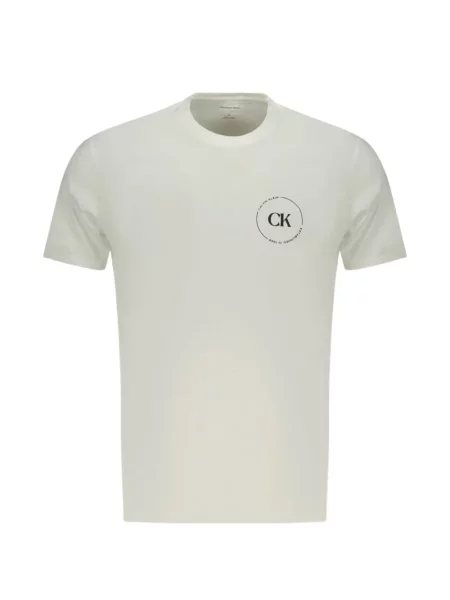 Tricou Calvin Klein cu imagine alb