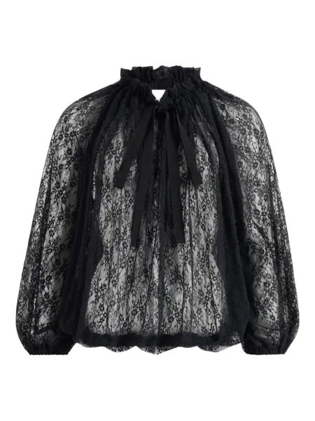 Bluzka Patou koronkowa czarna