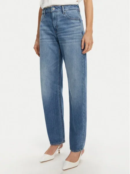 BOSS Blugi Daelya albastru