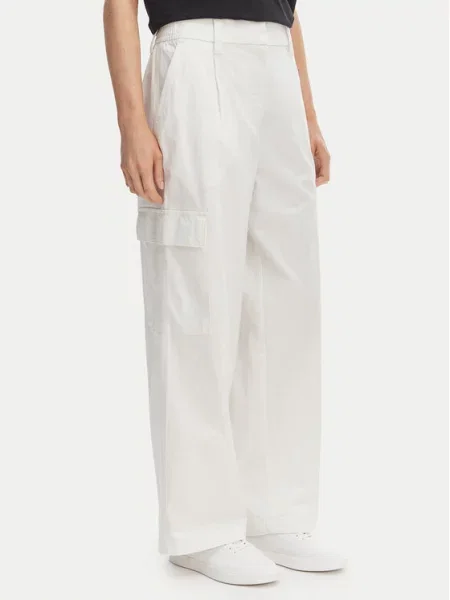 Calvin Klein Jeans Cargo nadrág Ekru