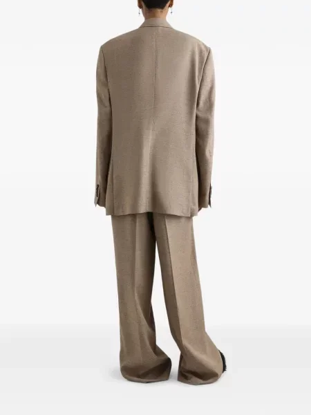 Pantaloni Dolce & Gabbana plisate maro