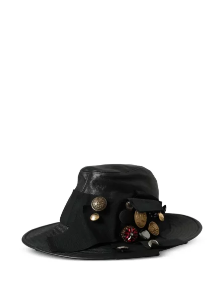 Căciulă Dolce & Gabbana din piele negru