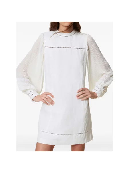 Sukienka Twinset elegancka biała