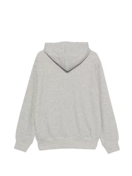 Суичър с качулка Comme Des Garçons със сърца сиво