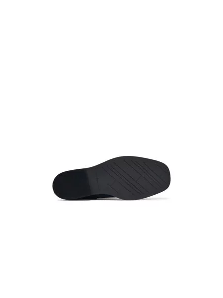 Polokozačky Tommy Hilfiger Hilfiger Dressy Lth Biker Boot černá