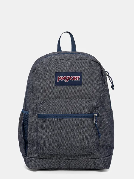 Дънкова раница Jansport голям тъмносиньо