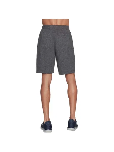 Pantaloni Skechers scurte gri