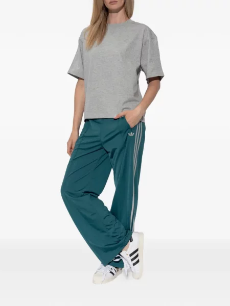 Τρέξιμο φούτερ Adidas με κορδόνι με κέντημα καφέ