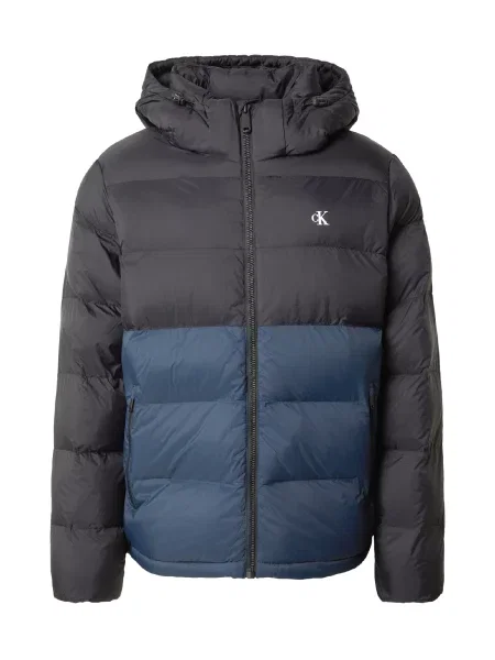 Bunda Calvin Klein Jeans Ls Color Bock Jacket Black M černé