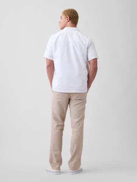 Pantaloni Gap de in alb