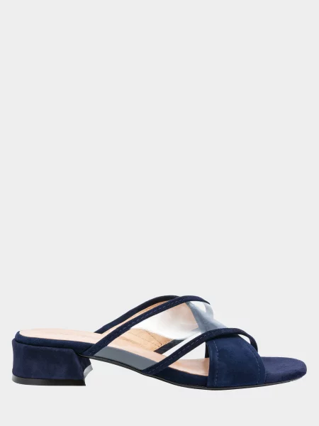 Шлепанцы Enzo Verratti синие