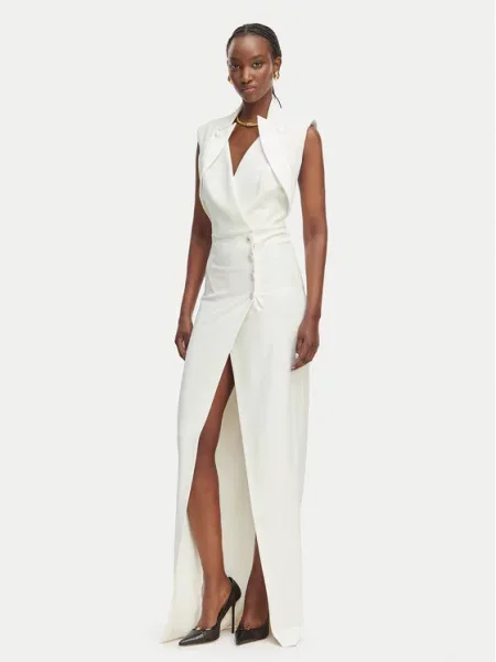 Elisabetta Franchi Вечірня сукня білий