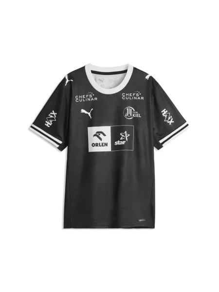 PUMA Młodzieżowa koszulka wyjazdowa THW Kiel Akcesoria czarny