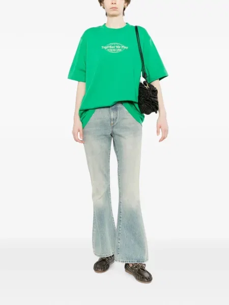 Tricou Farm Rio cu imagine verde