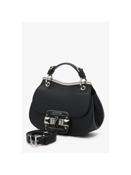 Шкіряна сумка Cromia чорна