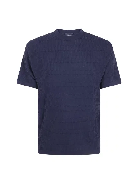 Koszulka Emporio Armani niebieska