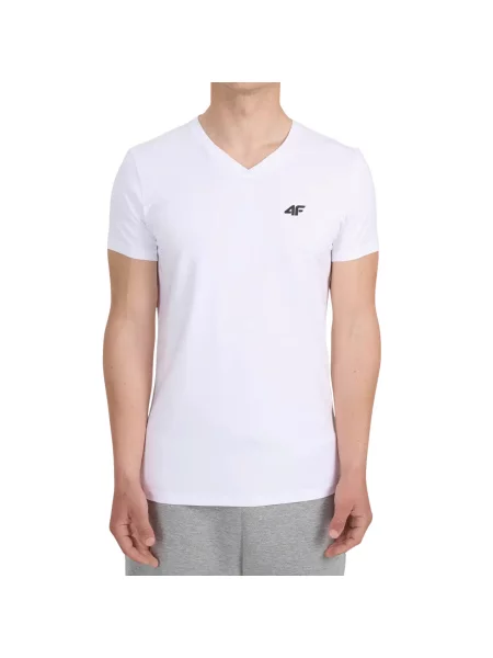Koszulka 4F T-shirt regular fit. biała