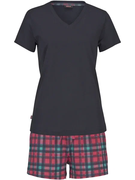 H.I.S Pantaloni scurți / bleumarin roz