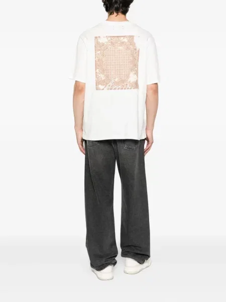 Tricou Amiri cu decolteu rotund scurt