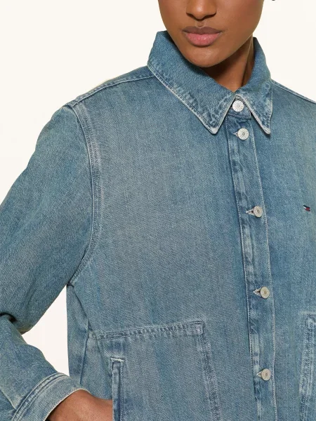 Tommy Jeans Kurtka Dżinsowa blau
