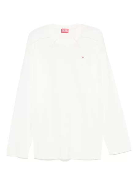 Tricou Diesel lung alb