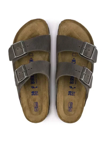 Pantofi Birkenstock din piele maro