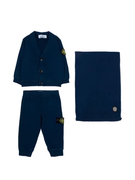 Komplet dresowy dziecięcy Stone Island niebieski