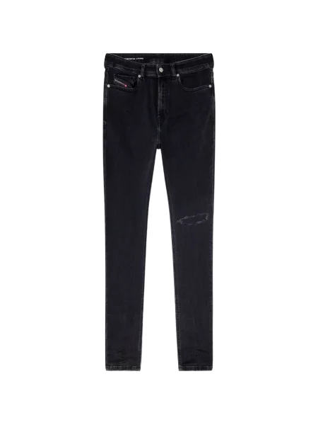 Blugi skinny Diesel 1979 SLEENKER cu talie joasă negru