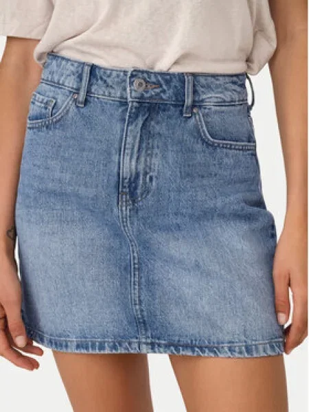 ONLY Sukňa denim modrá