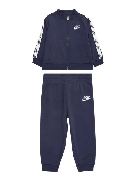 Nike Sportswear Jogging ruhák tengerészkék fehér
