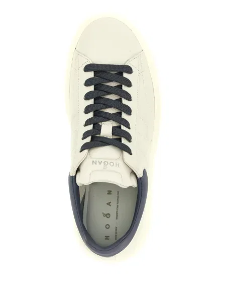 Sneakerși Hogan din piele cu dungi