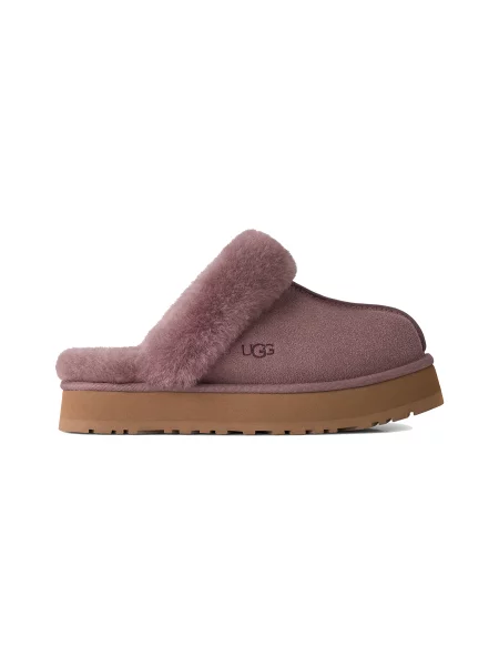 UGG W Disquette kapcie zamszowe fioletowe