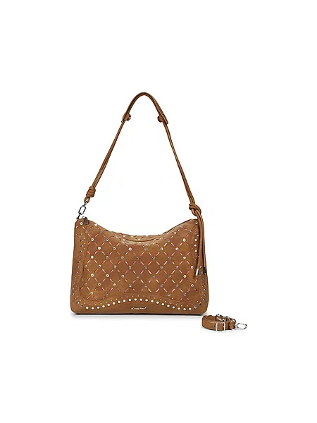Crossbody torbica Desigual rjava