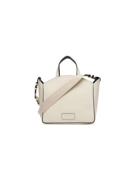 Karl Lagerfeld Ročna torbica IKON CIRCLE rdeča / črna / volneno bela