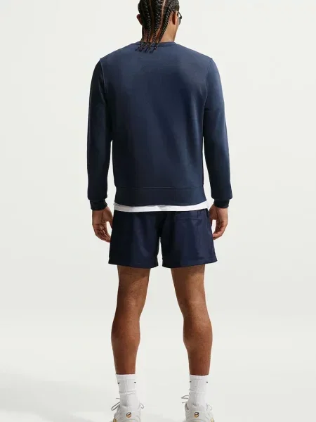 Nike Sportswear pulover z bombažem Club modra