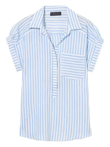 Bluză Brooks Brothers cu dungi albastru