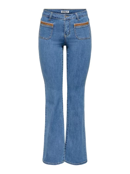 ONLY Jeans ONLWAUW denim albastru