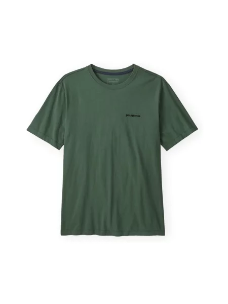 Tricou Patagonia cu autograf verde