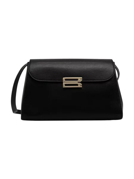 Victoria Beckham torebka crossbody skórzana Dorian czarna