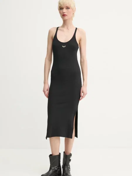 ZADIG&VOLTAIRE rochie mini mulata negru